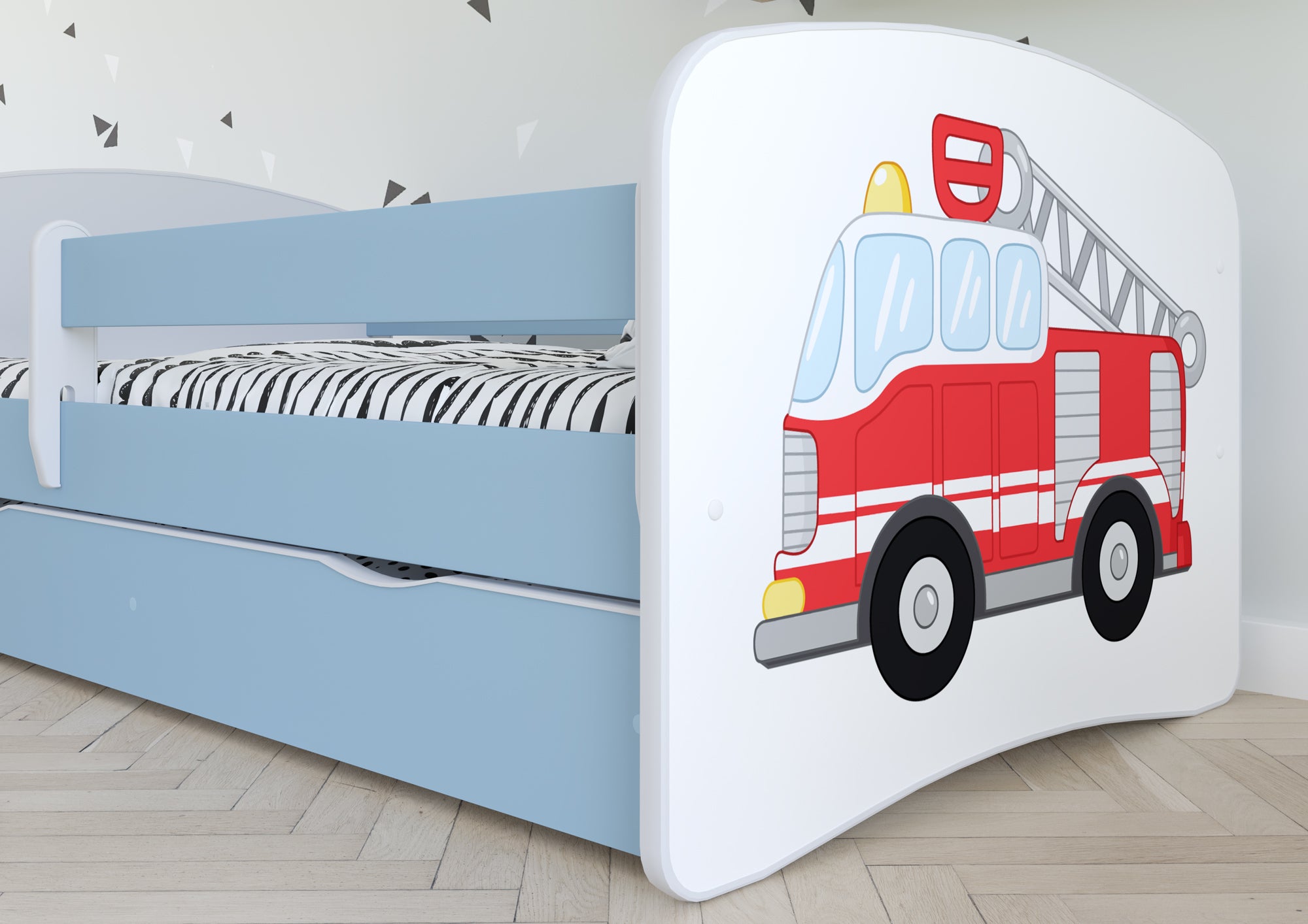 Kinderzimmer Bett Dream Feuerwehr