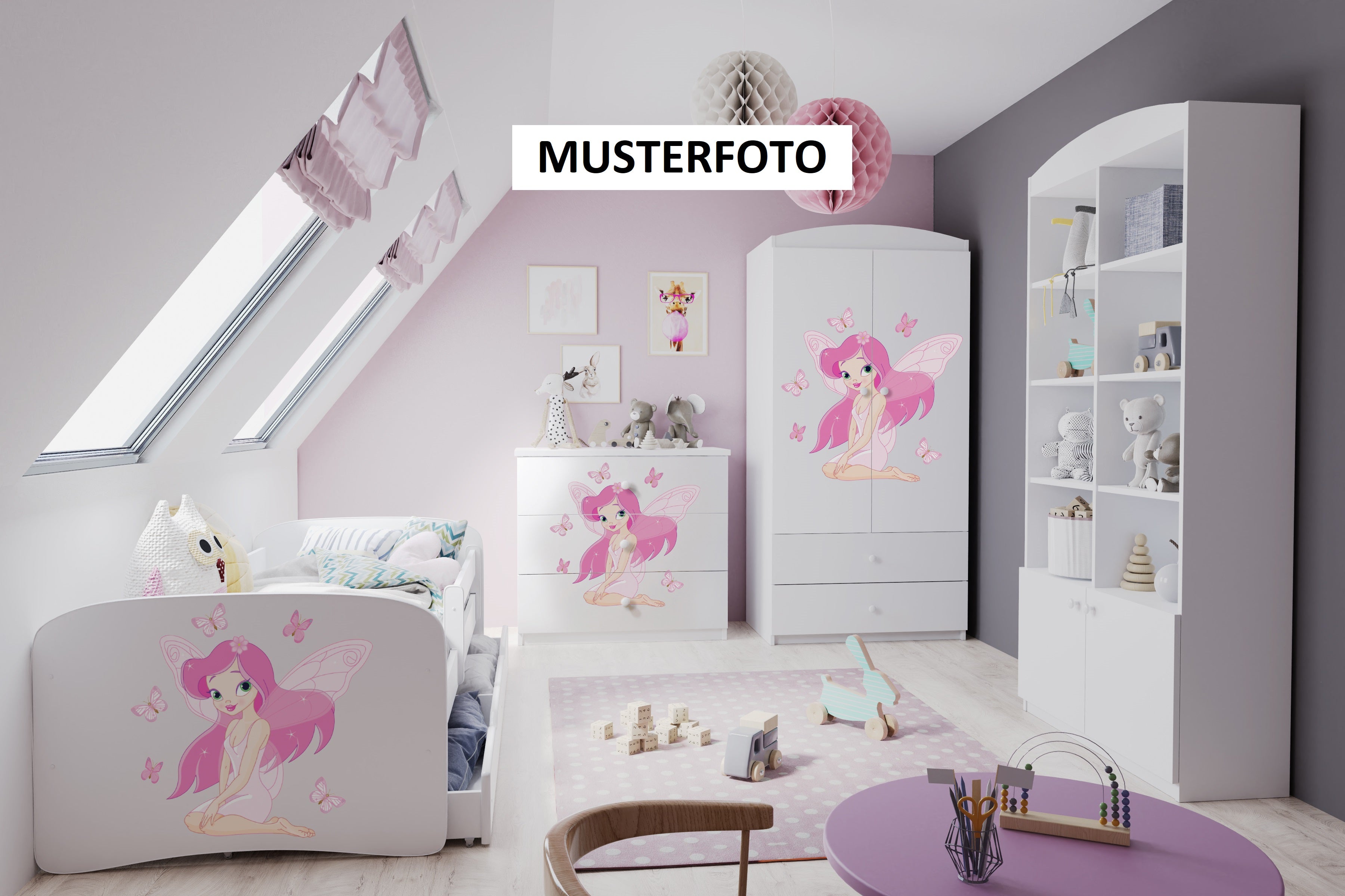 Kinderzimmer Bett Dream Unicorn